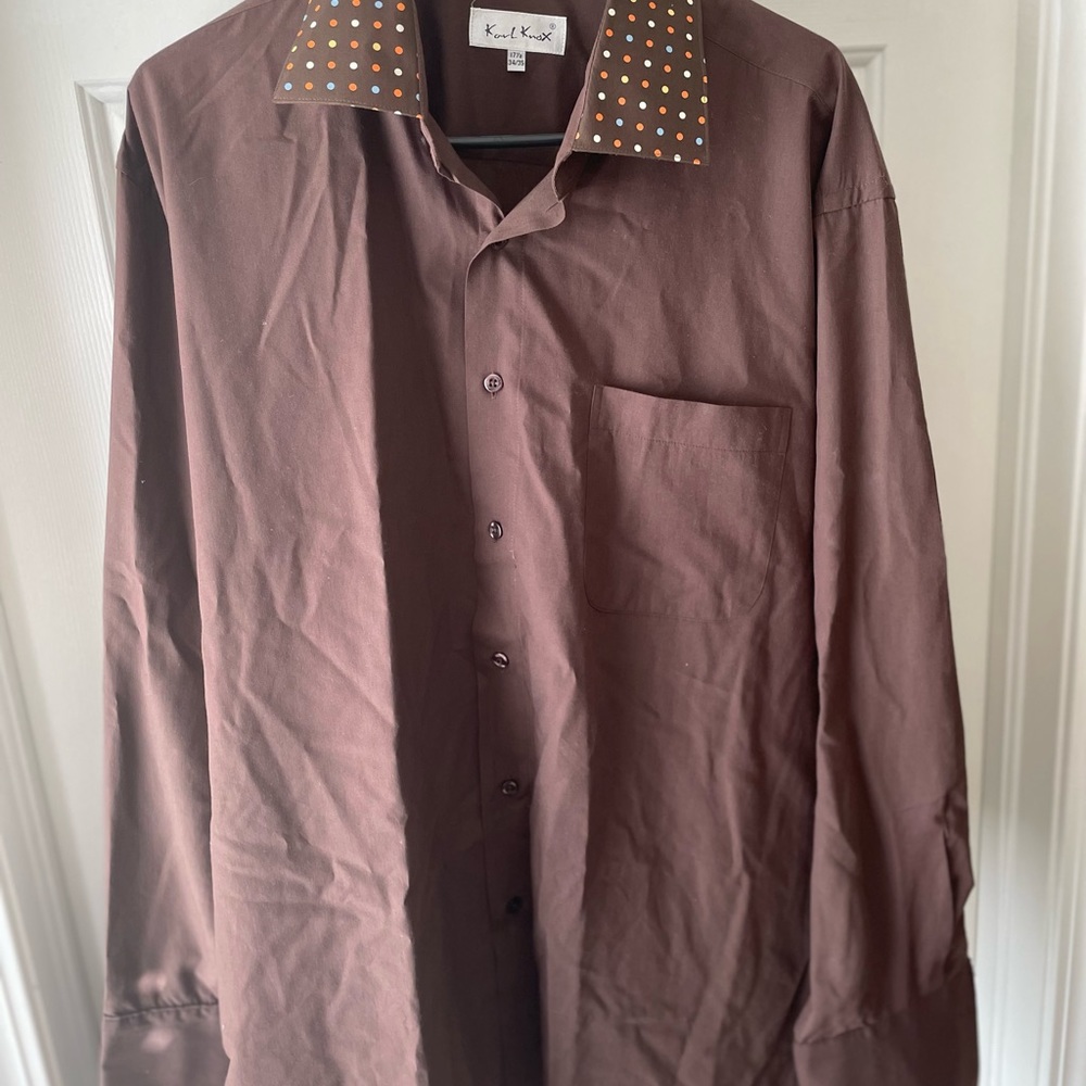 Men’s long sleeve button down shirt